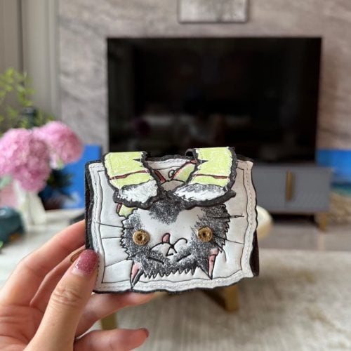 Cat Illustration Wallet