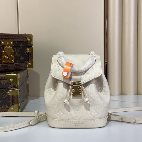 Nano Leather Noe Backpack