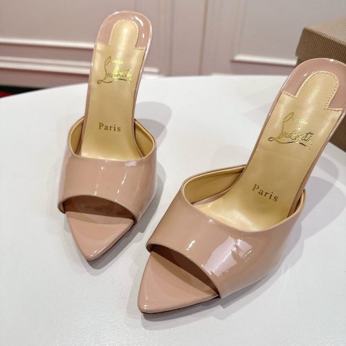 Minimal Pointed Toe High Heel Mules