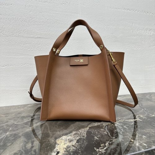 CUBO Small Leather Top Handle Crossbody Handbag