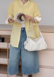 Togo Leather Crossbody Bag handle detail