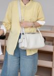 Togo Leather Crossbody Bag interior view